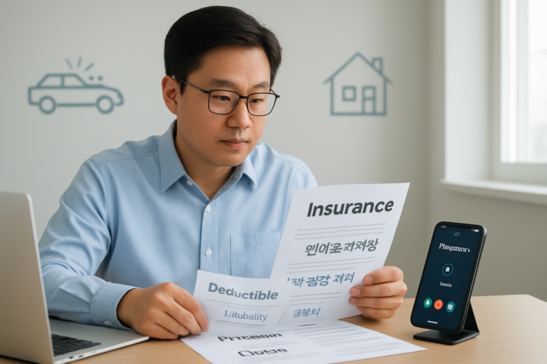 Erie Insurance Explained for Korean Speakers: Key U.S. Insurance Terms, Claims, and Interpretation Tips | 한국어 사용자를 위한 Erie Insurance 가이드: 미국 보험 용어, 청구 절차, 통역 팁