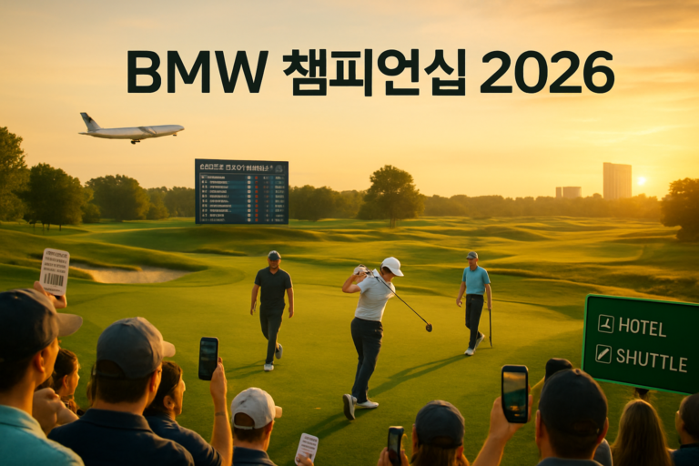 BMW Championship 2026: Schedule, Players, Prize Money & How to Watch | BMW 챔피언십 2026: 일정, 선수, 상금, 중계 총정리
