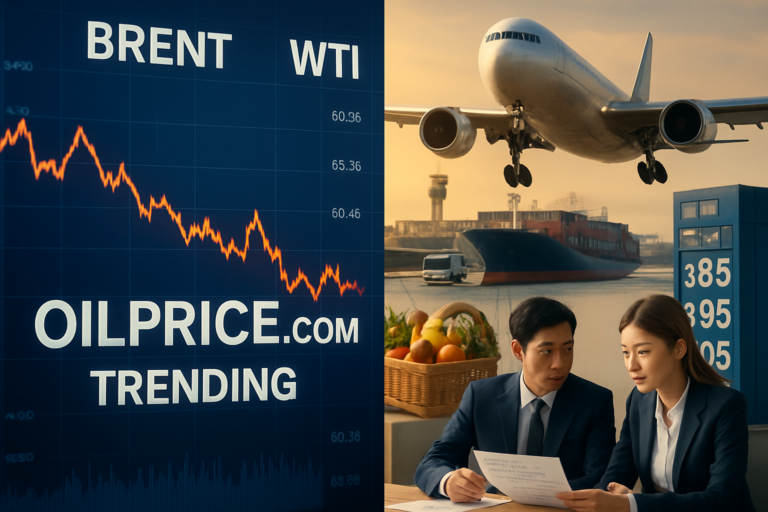 How Oil Price Volatility Affects  Korean Trade | 국제유가 변동이 항공료·물류비·물가·주식·한국 무역에 미치는 영향