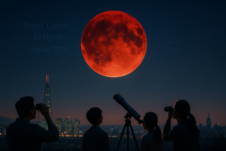 Blood Moon August 2026: When to Watch, Why the Moon Turns Red, and Viewing Tips in English & Korean | 2026년 8월 블러드문: 관측 시간, 붉게 보이는 이유, 한영 시청 가이드