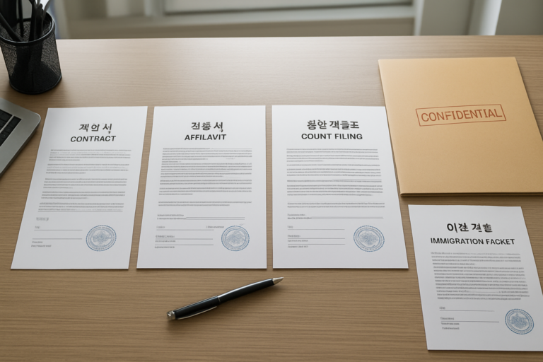 USCIS Certified Translation for Korean Documents: A Practical 2026 Guide to Avoid RFEs