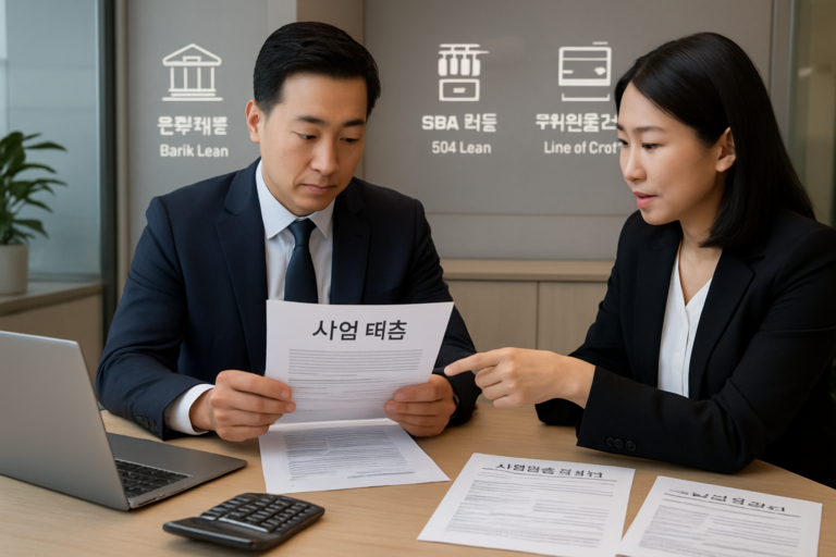 Business Loan in 2026: Comparing Bank Loans, SBA Loans, Merchant Cash Advances, and Lines of Credit | 2026년 미국 비즈니스 대출 가이드: 은행 대출·SBA 대출·MCA·신용한도 비교